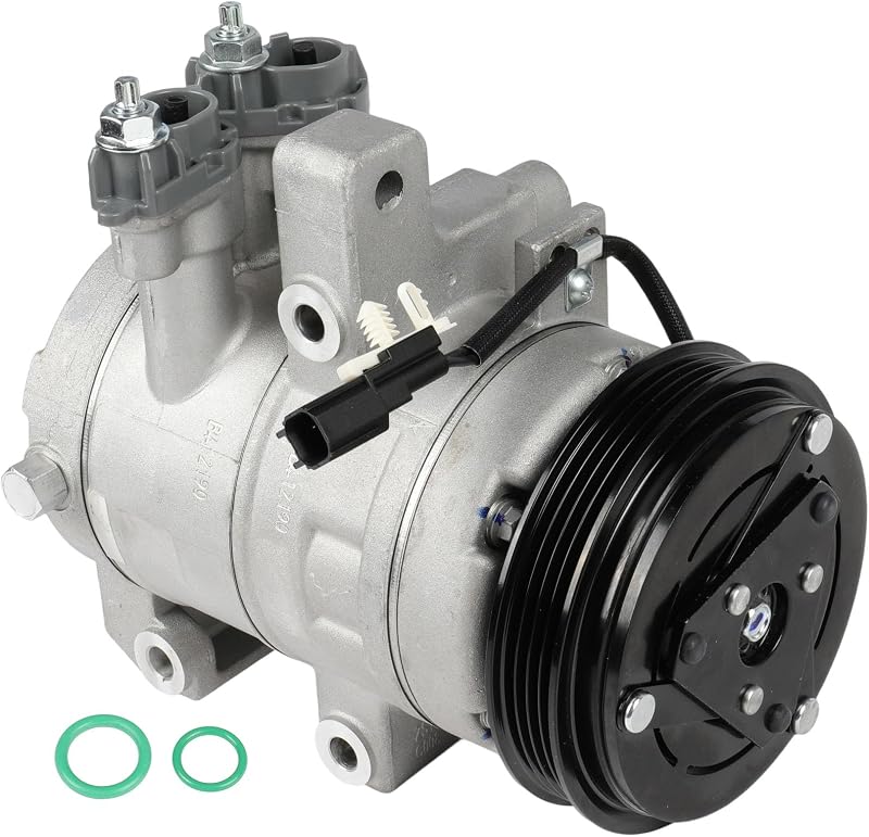 Compressor do ar-condicionado ECCPP com embreagem para Ford F-150 V8 5.0L 2015-2017
