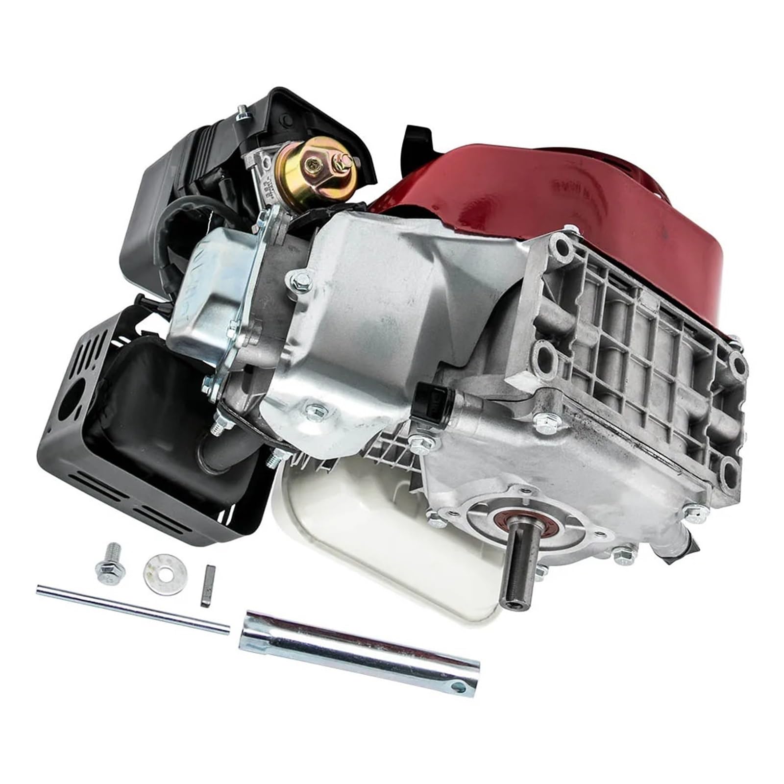 Motor De Gasolina 5, HP, 168 CC, 20 Mm Diámetro, 4 Tiempos Rendimiento Potente