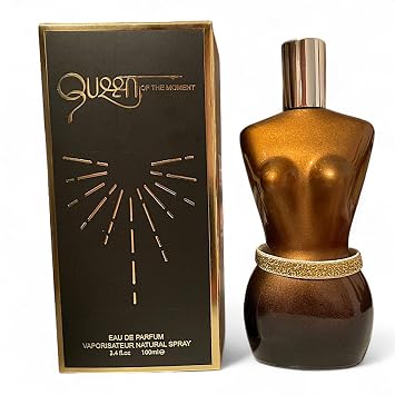 QUEEN OF THE MOMENT Eau De Parfum for Women, 3.4 fl oz Long Lasting Floral Fruity Gourmand Perfume Inspired by Luxury Designer Scent