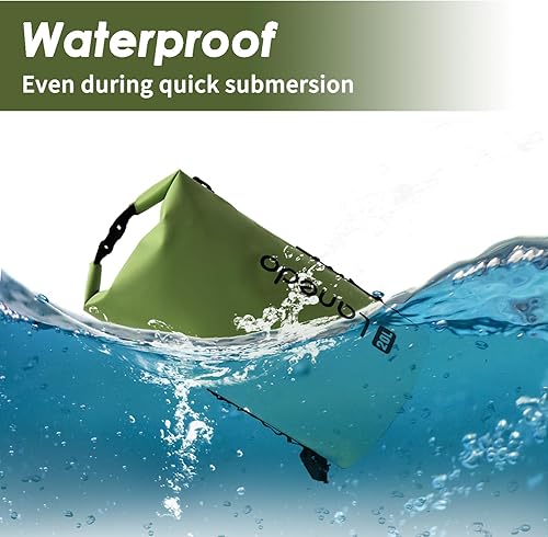 Miniatura 2 de 20L30L Dry Bag Large Waterproof Bag Roll-Top Heavy Duty Fishing Duffel Bag with Durable Straps for Kayaking Paddle boarding Boating Rafting Fishing