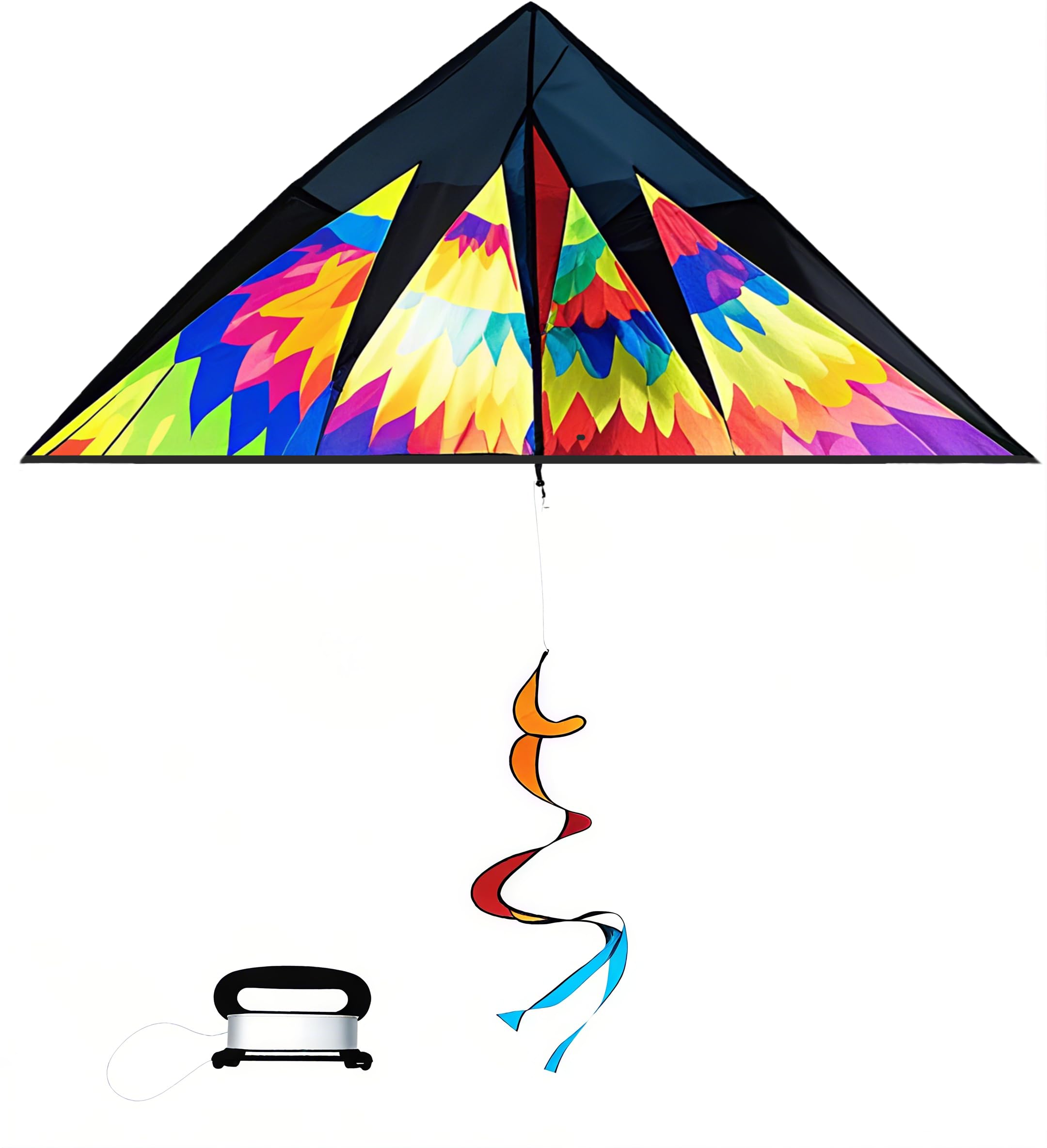 Cometa de Unicornio, Cometa de una Sola línea con Hilo de Cometa y Cola de Largo para Niños y Adultos Principiantes, Juegos al Aire Libre, Viaje a La Playa, Regalo de Cometas, Rosado — view 10