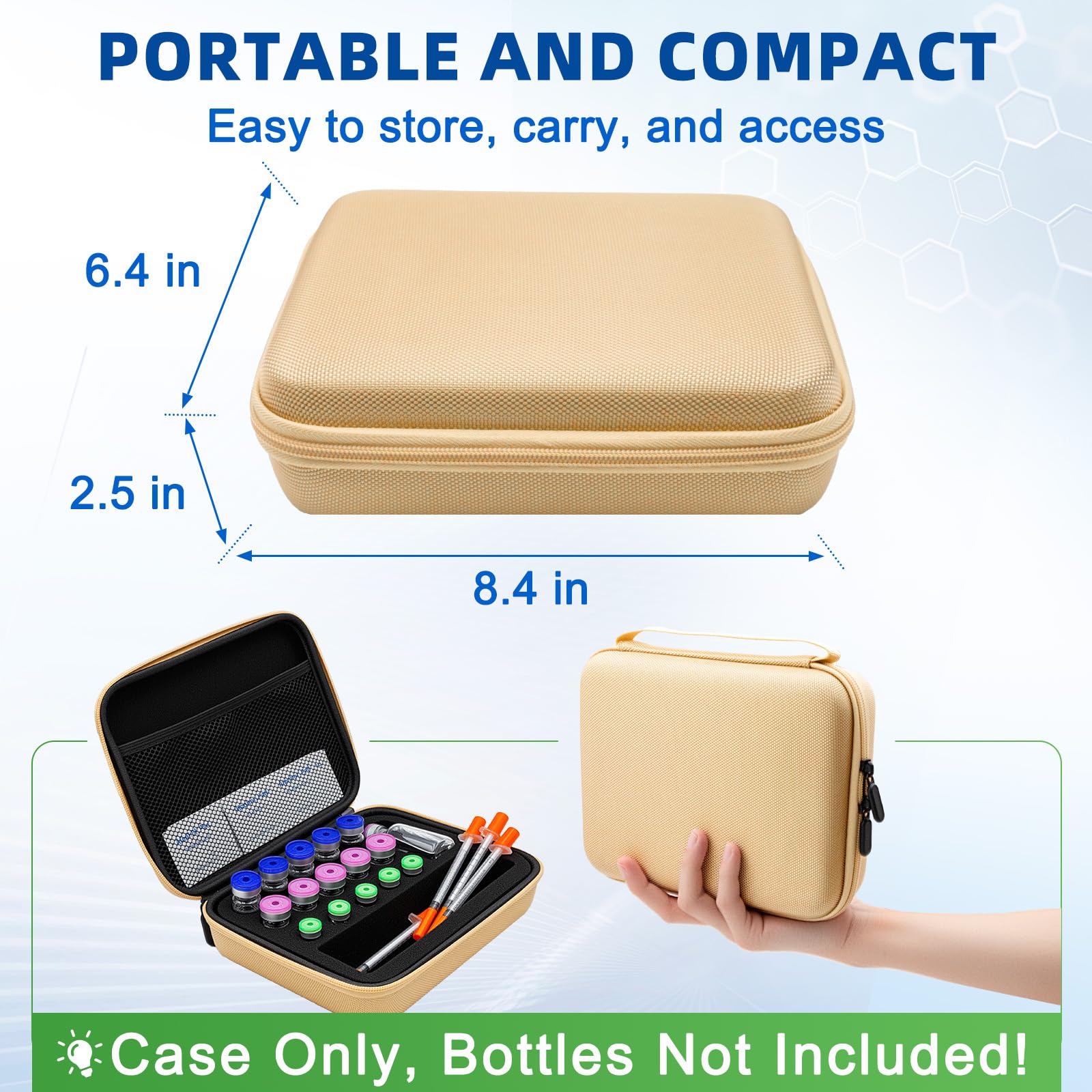 store bac water in fridge Peptide Case for for Peptides for 3ml 5ml 10ml 30ml Vials Size:25g - $550 Here’s why a Vitamin Vitamin Therapy