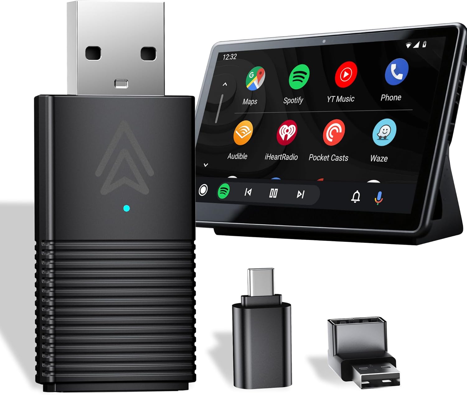 Amazon.com: DRERYRIT Android Auto Wireless Adapter for Factory Wired ...