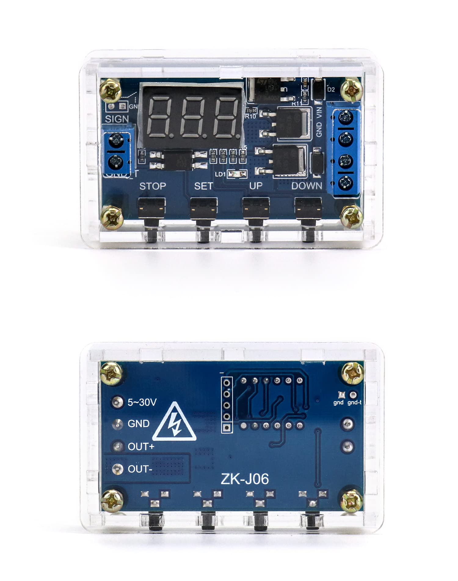 Modulo Relè Temporizzatore Digitale DC 5V-36V - Timer Con Display LED - Foto 6