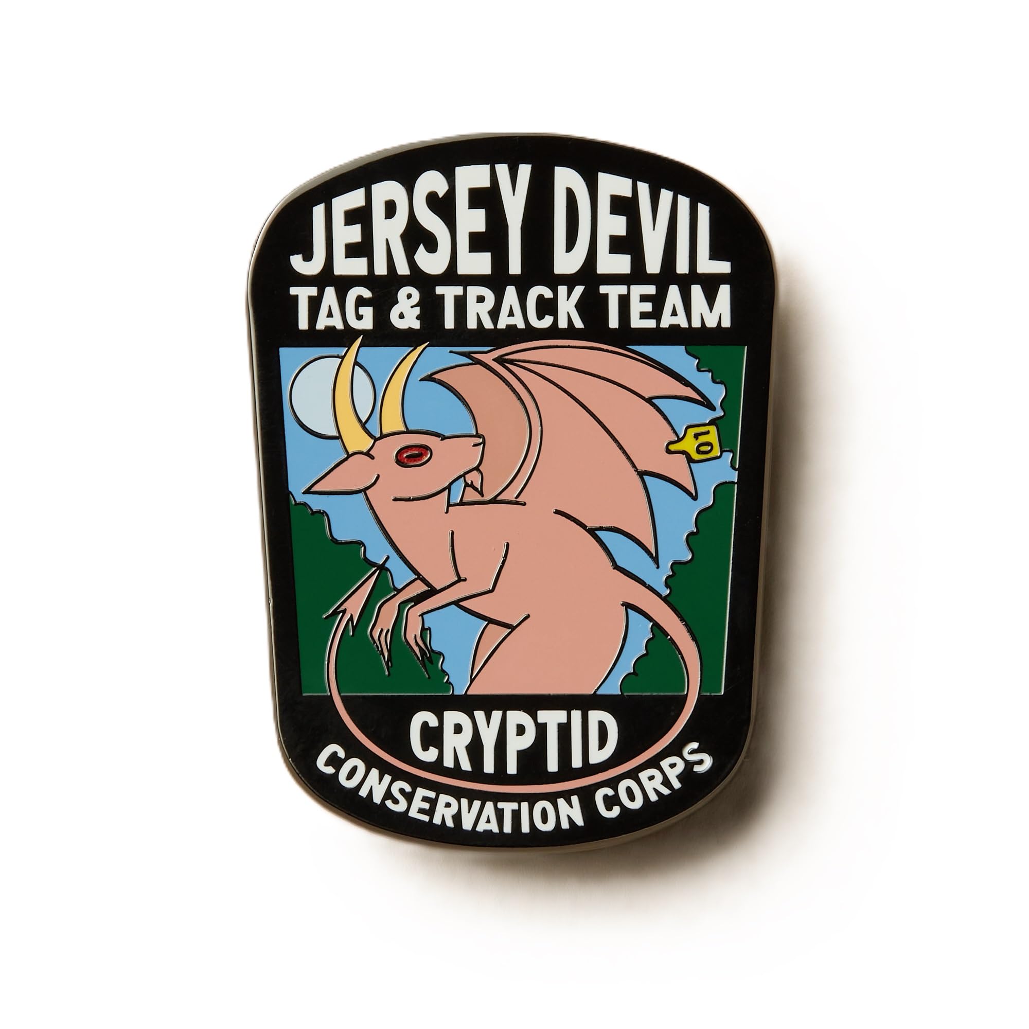 Jersey Devil Tag & Track Team Pin - By Dissent Pins