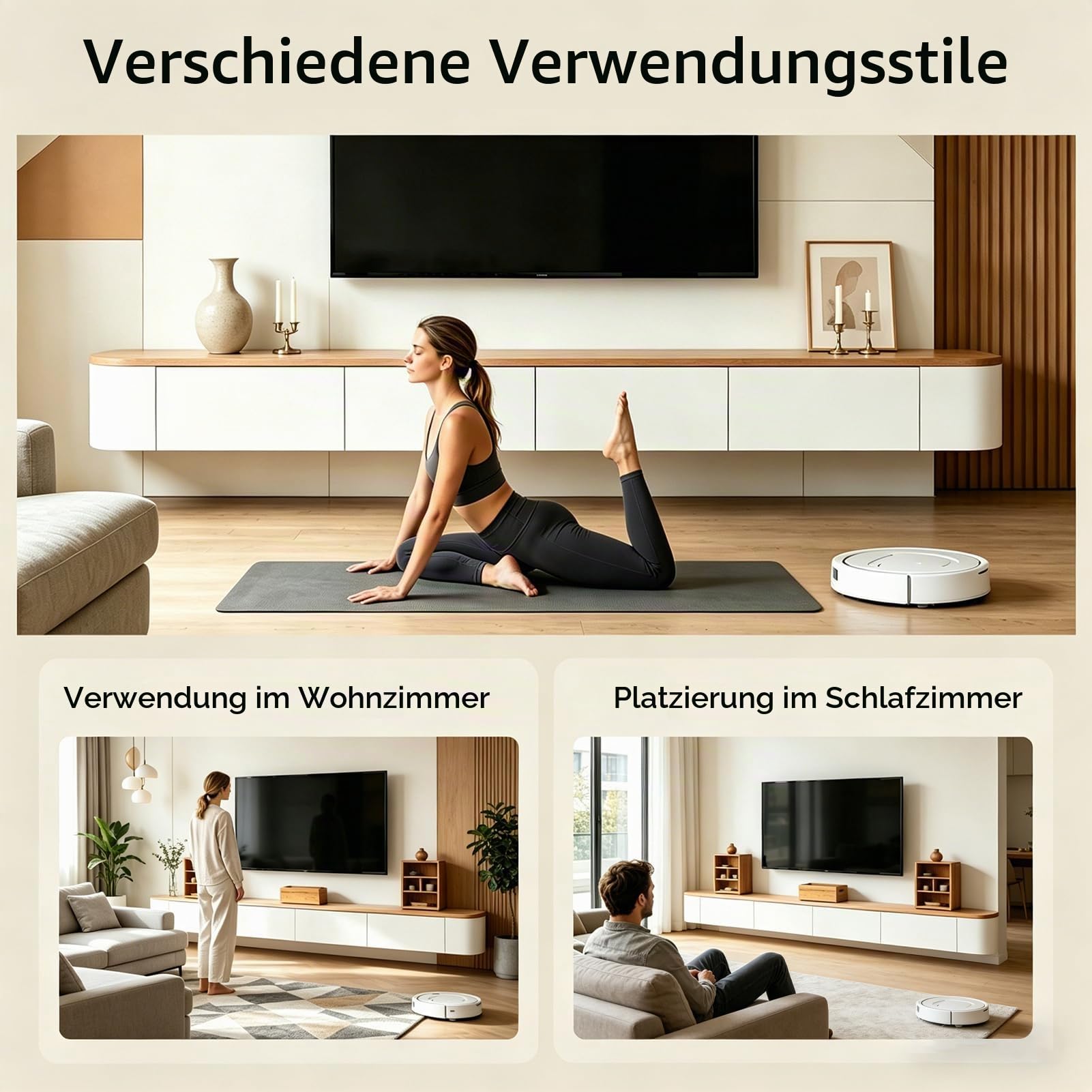 TV Schrank Hängend 160cm, Schwebende TV Lowboard mit 2 Schubladen 1 Klapptüren, Fernsehschrank mit Kabelmanagement für Wohnzimmer und Esszimmer, Bereits montiert