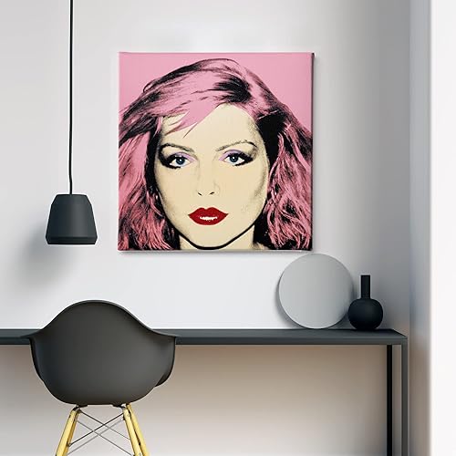 Miniatura 4 de Andy Warhol- Debbie Harry - Pop Art - Blondie - Canvas Art Wall Art Home Decor - Various Sizes (12in x 12in Gallery Wrapped)