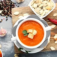 Vista 6 de Uiifan Juego de 20 soportes para cuencos de microondas para platos de sopa y comida caliente, aptos para microondas, soportes para ollas, multiusos