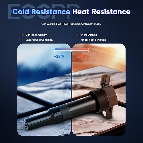 Vista 130 de ECCPP Bobinas de encendido portátiles de repuesto para automóvil compatibles con Infiniti I30/para Nissan Maxima 3.0L V6 2000-2001 Reemplazo