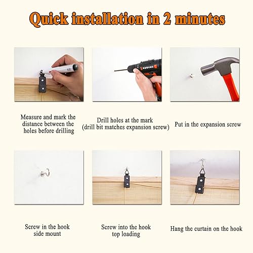 Miniatura 7 de Persianas de bambú, cortinas de bambú, persianas de bambú para ventana al aire libre, bambú natural, hermoso y práctico,