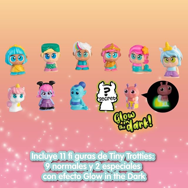Foto 4 de 7 de TROTTIES - Pack 11 Figuras Sorpresa Tiny Trotties Famosa
