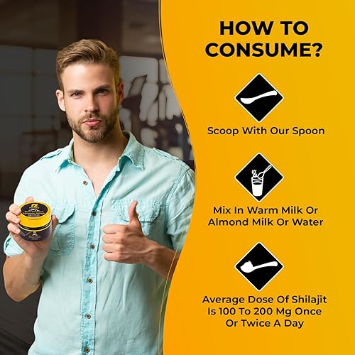 Miniatura 5 de Shilajit puro del Himalaya, suplemento mineral traza para mujeres y hombres, resina Shilajit natural y auténtica en botella de vidrio ámbar, ácido