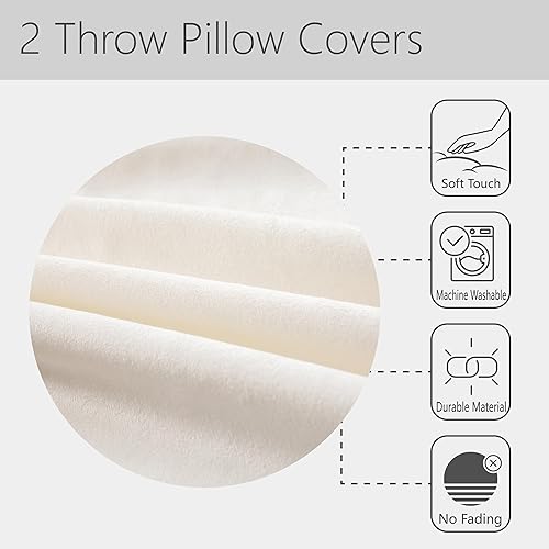 Miniatura 6 de Erosebridal Paquete de 2 fundas de cojín de radios vintage con cinta de música retro, fundas de almohada impresas con cassette reproducción de