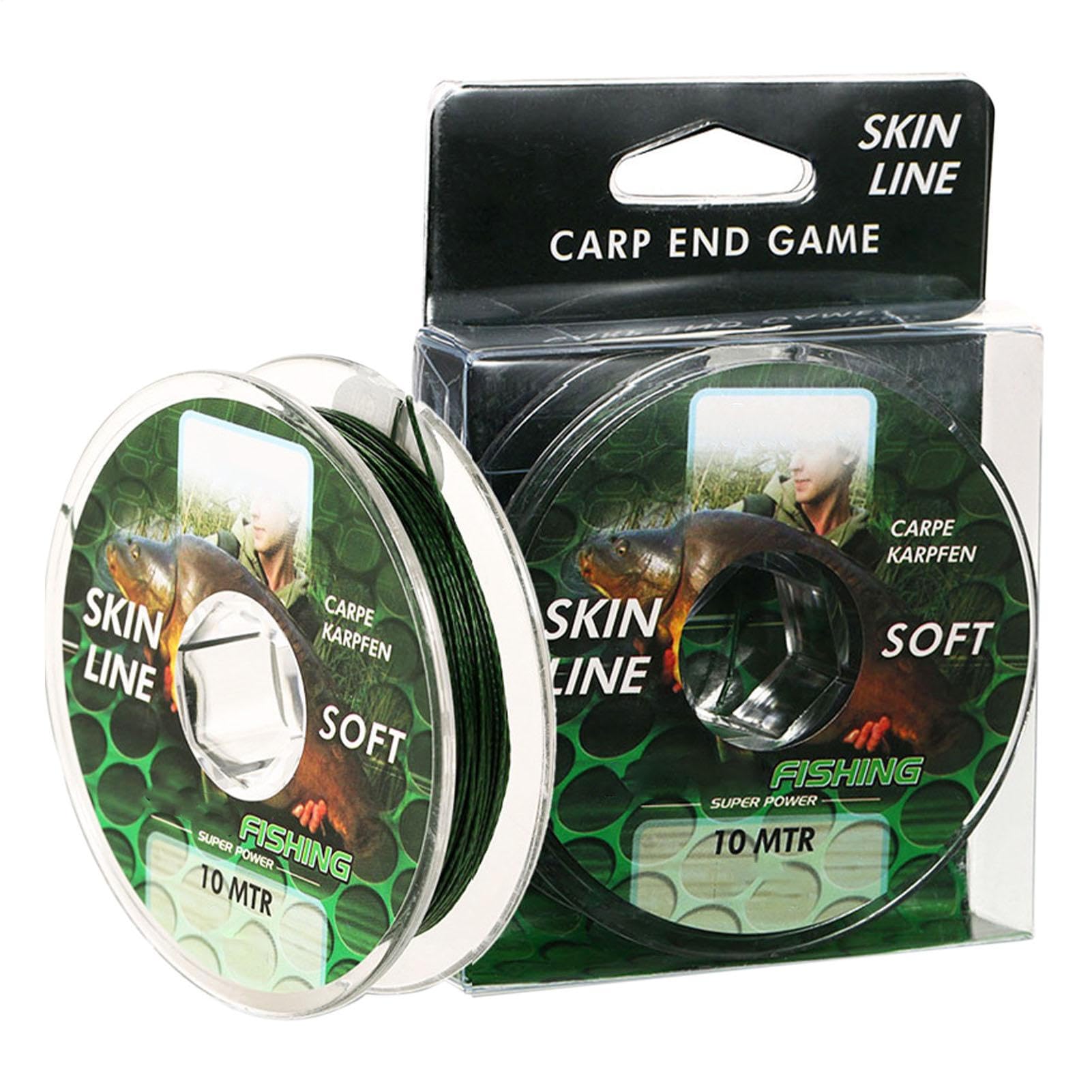 Générique Fly Fishing Line - Smooth Casting & Powerful Backing | 10 Meter Floating Weight Forward Fly Line Anti-Bite | for Freshwater Saltwater Trout Salmon Bass Easy Visibility Strong Durability