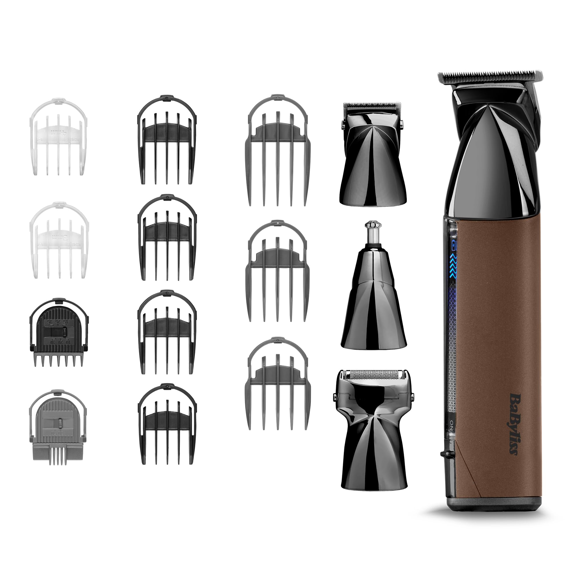 BaByliss Super-X 15 in 1 Tondeuse Multi-usage, Bronze