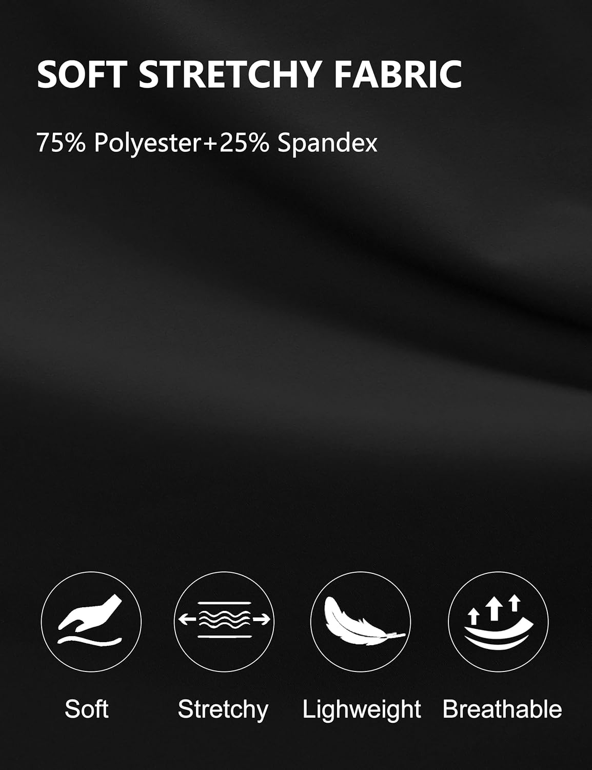 Women's Maternity Shorts Wide Leg Pleated Dressy Shorts Over Belly Pregnancy Loose Casual Shorts - Image 4