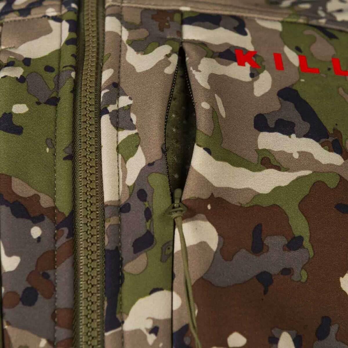 Killik Men's Tracker Jacket – Waterproof Hunting Jacket, Insulated Camo Hunting Coat for Men, Windproof Hunting Apparel and Outdoor Gear, Cold Weather Camo Jacket 2.0-L