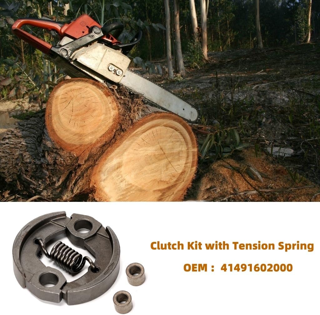 1PCS Clutch for Chainsaw 4180 160 2000 Compatible with Stihl Brushcutters FS89 FS90 FS91 FS94 FS100 FS110 FS111 FS131 KM91 KM131 HL91K HL92C HL91K