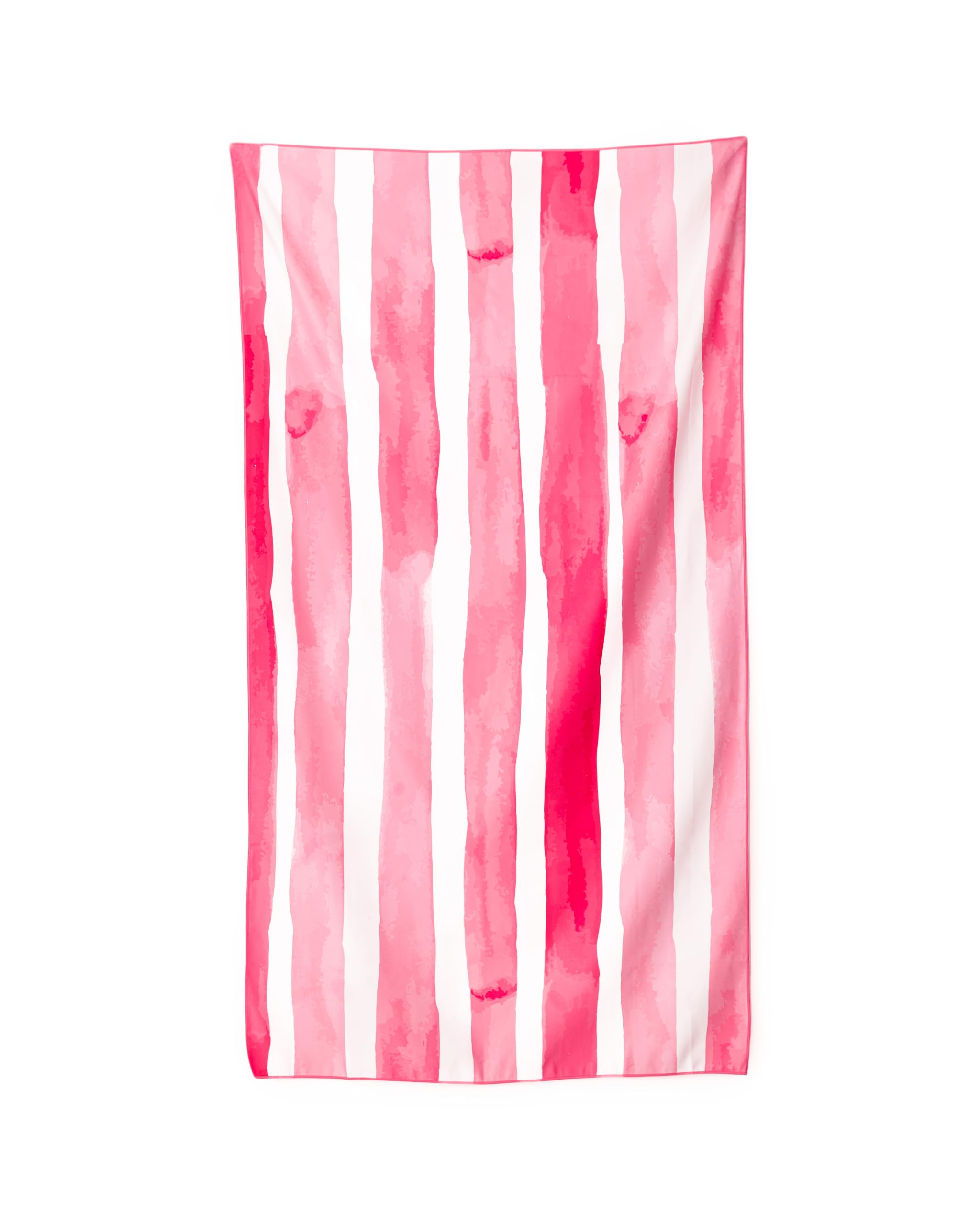 Microfiber Beach Towel QuickDry Compact Large & Lightweight Fast-Dry Hair Body for Beach Swimming Pool Sports Outdoor and Yoga. Comes With Microfiber Bag (Pink)