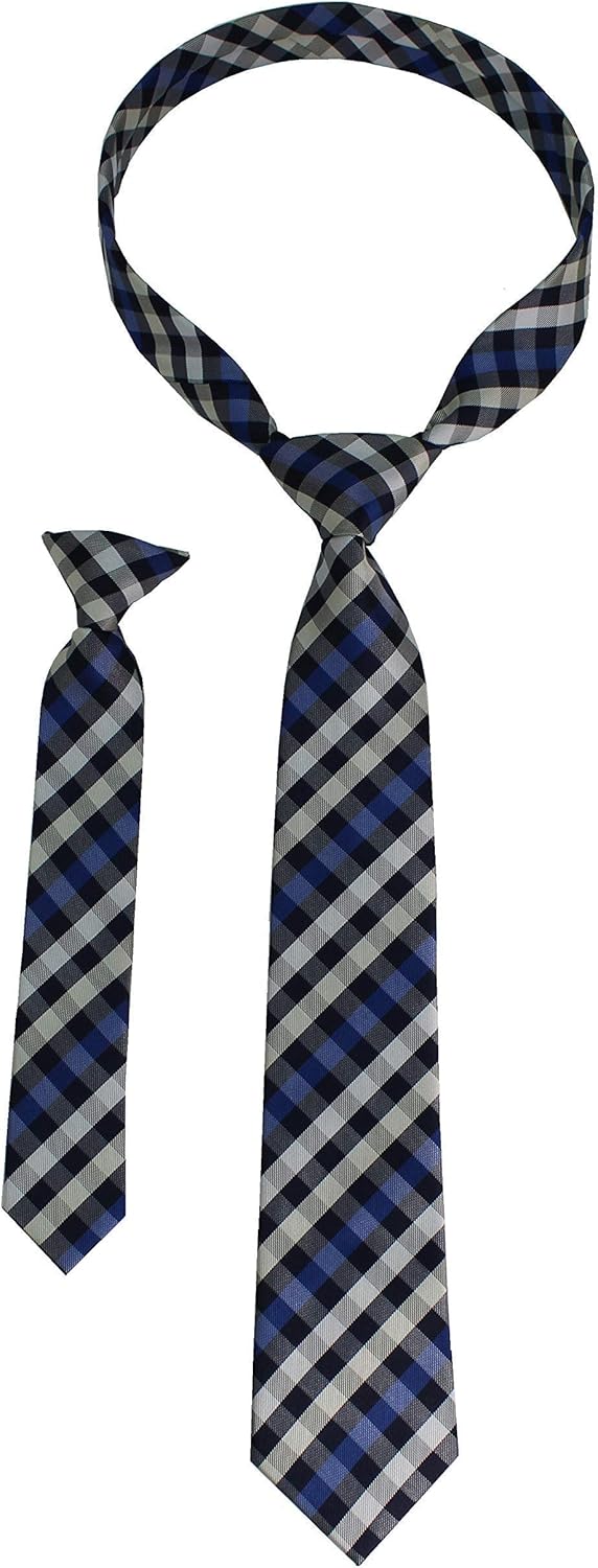 Father Son Necktie (Dark Blue)