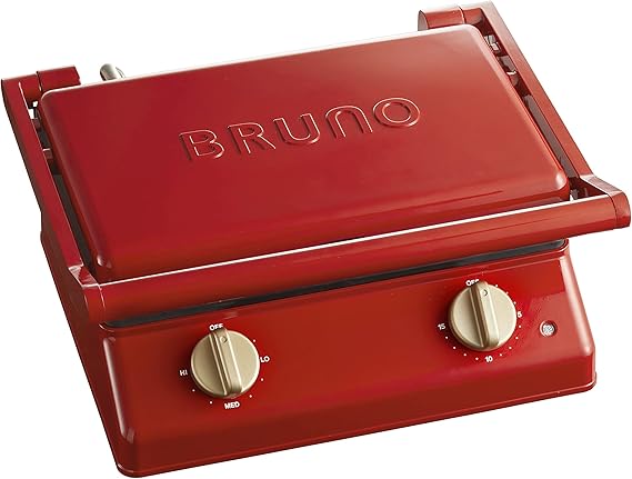 Appareil à Sandwich Bruno BOE084-Greige - Double Pain - Gril 900W