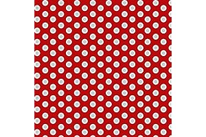 Henry Glass Holiday Lane Dots Red Fabric: Transform Your Christmas Decor