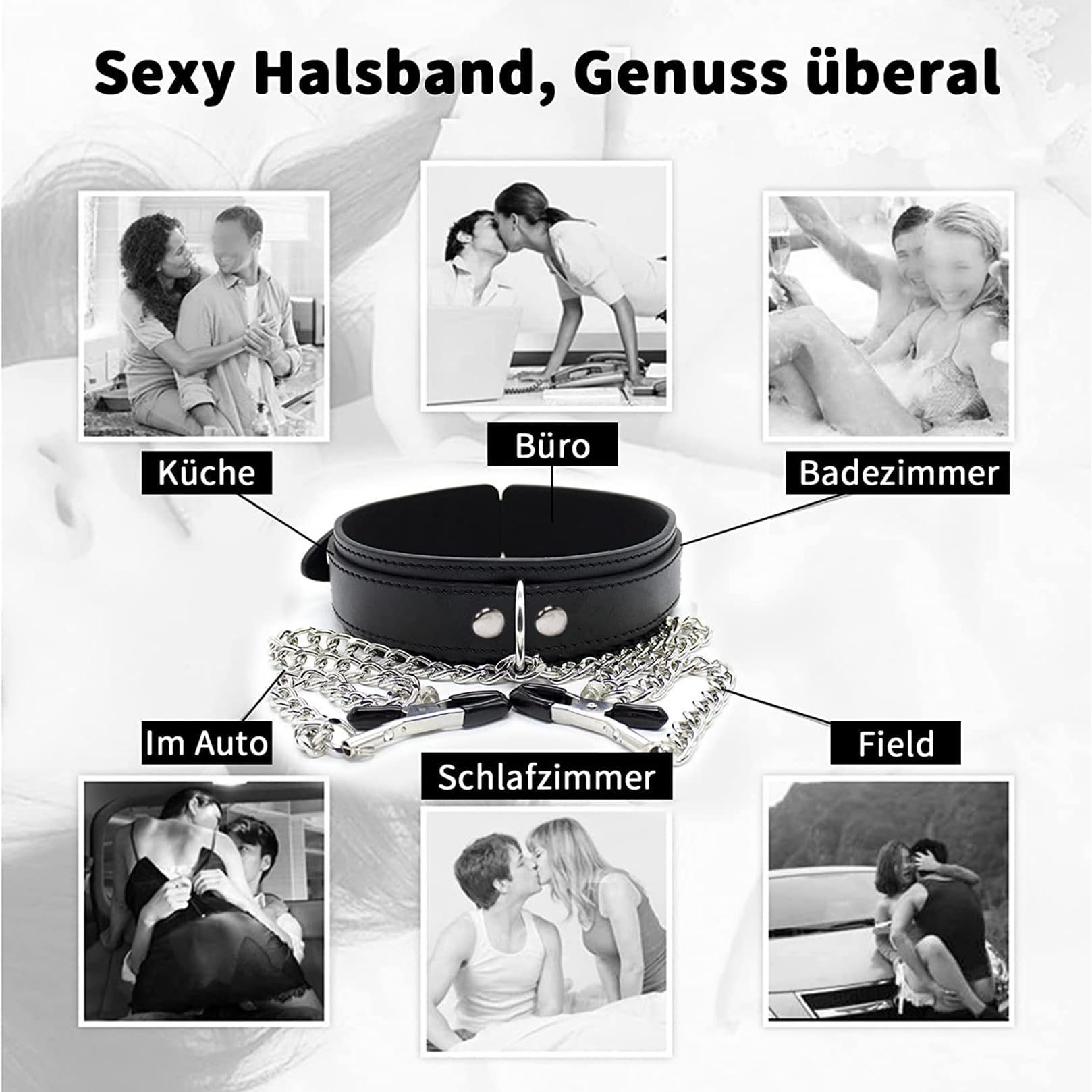 Morsetti per capezzoli Capezzoli Sesso estremo Clitoride Clip Labia Catena Clip Stimolazione capezzoli Donne BDSM Capezzolo Giocare Giocattoli erotici per le donne Donne Coppie Amanti