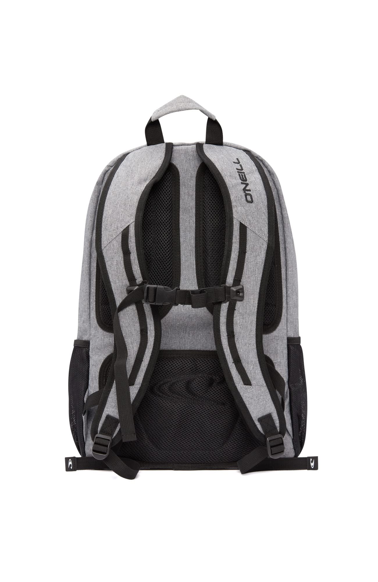 Oneill M Boarder Backpack I Grau - Verstellbarer vielseitiger Herren Rucksack, 30l, Größe 30l - Farbe Silver Melee