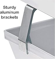 Vista 4 de acrimet Facility Letter Tray diseño de carga frontal doble (Color Blanco)