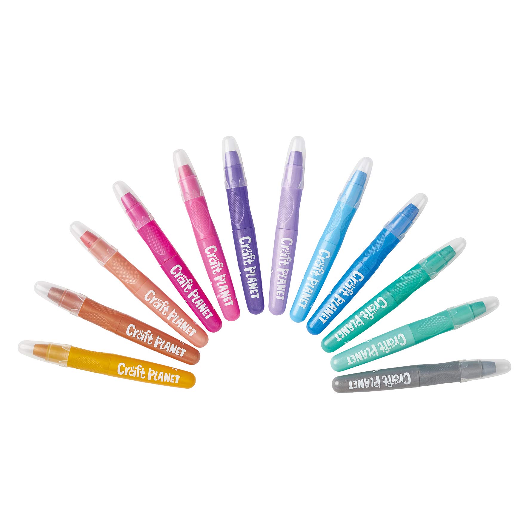 Craft Planet Cpt 658013 Crayons Multicolore Color What A Wonderful
