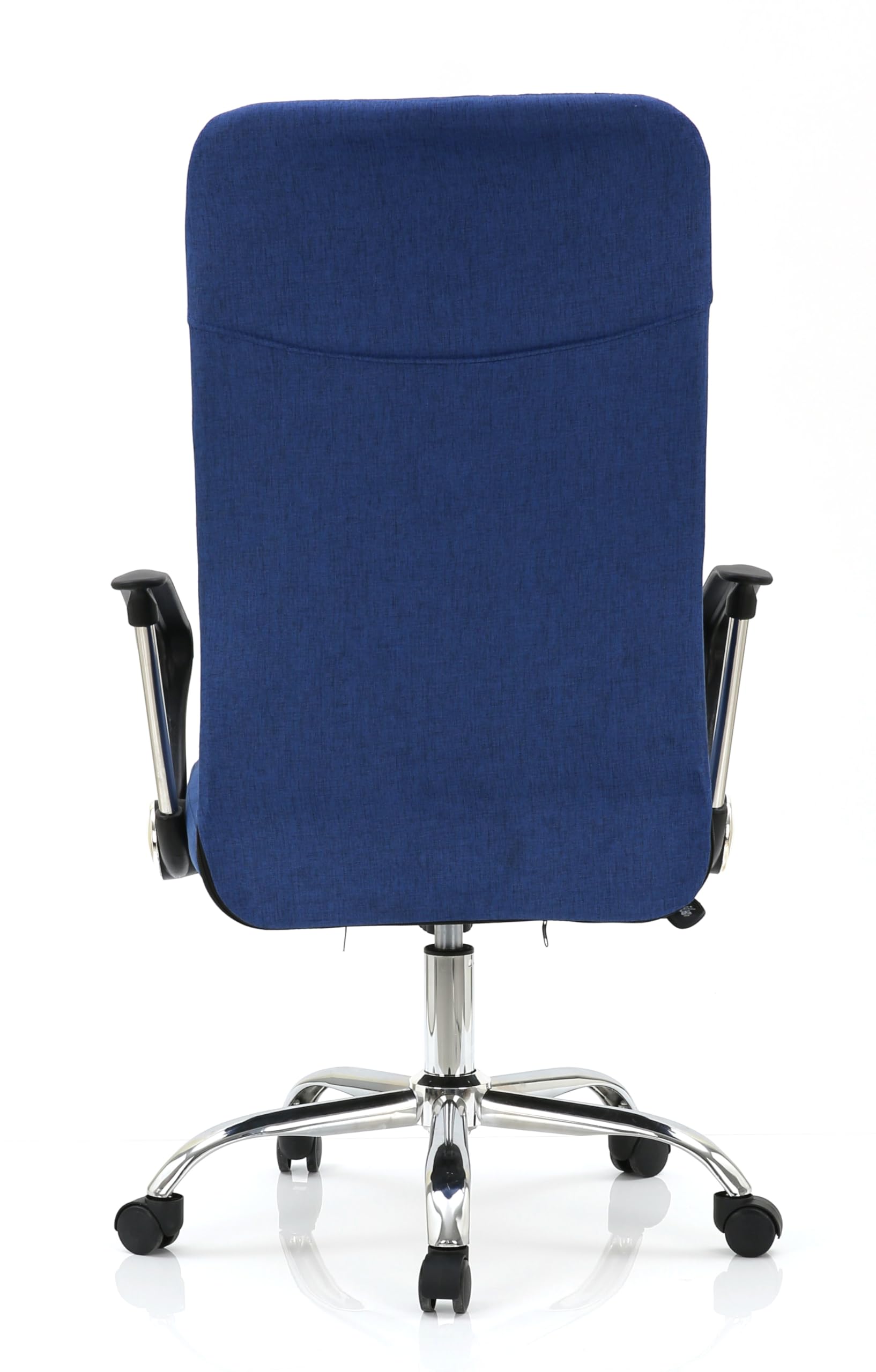 MUEBLIX.COM | Silla de Escritorio Azul Toledo | Sillon de Oficina o Despacho con Respaldo Reclinable con Ruedas | Sillas Escritorio Giratoria Estilo Moderno de Polipropileno