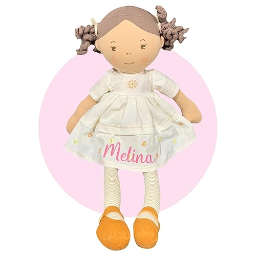 Miniatura 7 de Personalized Dolls for LIttle Girls - Dolls With Name On it - 16.5" Tall - Fast Processing Time - Adorable Personalized Dolls for Little Girls -