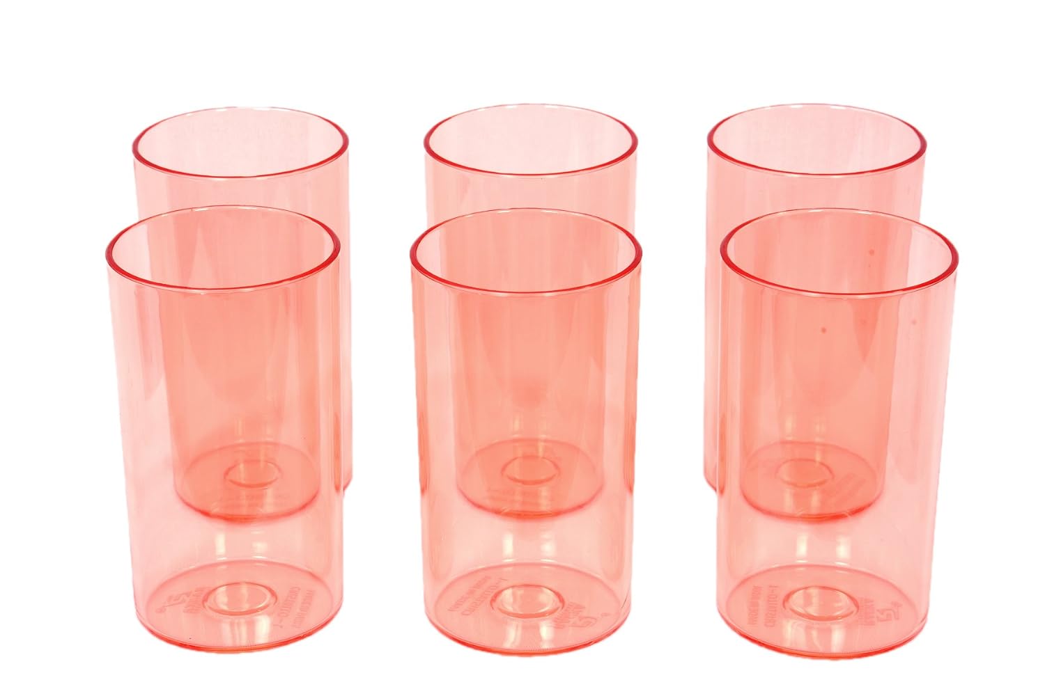 Buy Cristallo Set of 6 Unbreakable Glass Large/Polycarbonate Glass