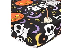 Halloween Crib Sheet - Spooky & Festive Slumber