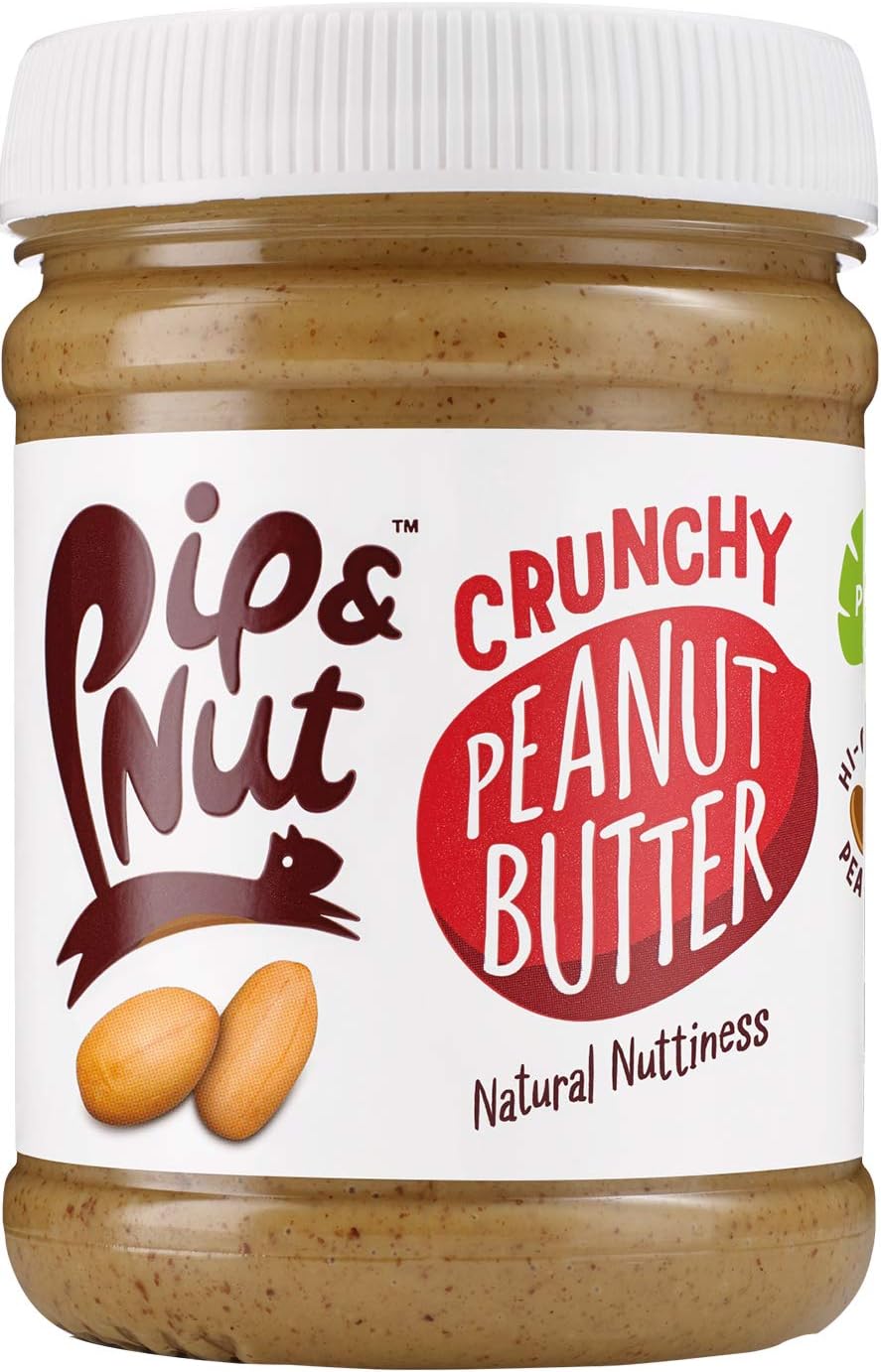 Pip & Nut Crunchy Peanut Butter, 6x255g