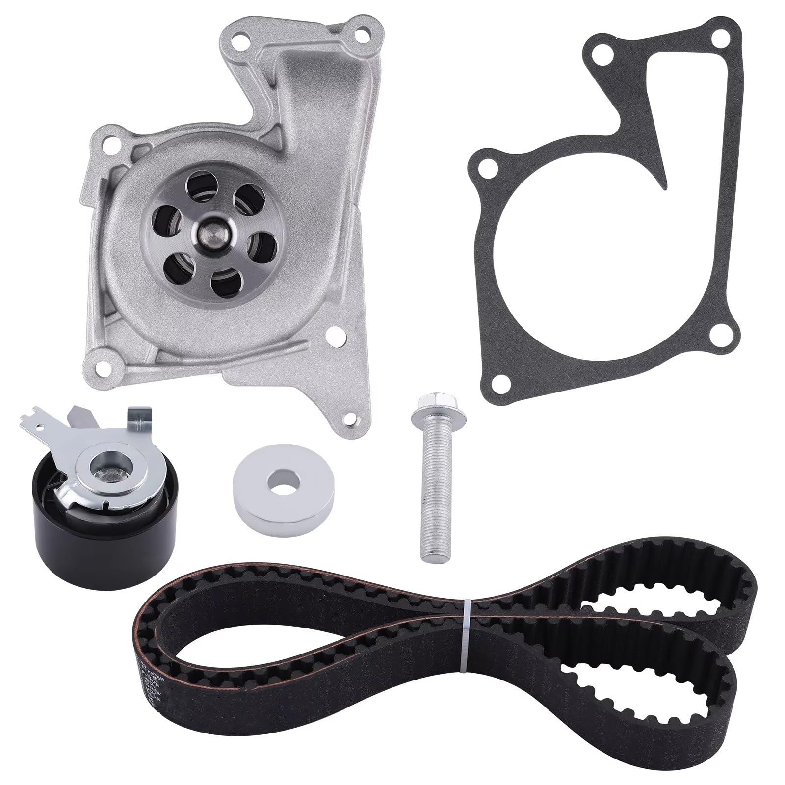 Correa de distribución para Nissan NV200 2013-2025, Pulsar 2014-2025, Qashqai 2015-2025. Kit de Bomba de Agua y Correa de distribución 6079930497.