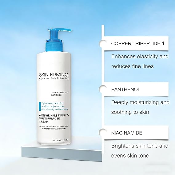 Revitalizing Skin Cream, Triple Repair Formula, Restores Elasticity & Smooths Texture, Multi-Purpose Protective Lotion for All Skin Types 2.12oz (2 Pack)