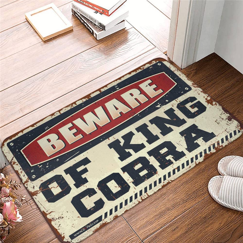 Tapis Cobra de porche avant automne 50x80cm décoratif