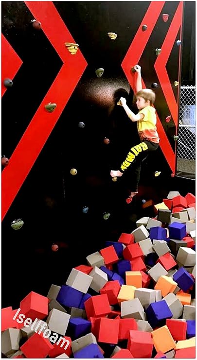 RaceCityFoam Foam Pits Cubes/Blocks (108pcs) - 4 x 4 x 4 - White