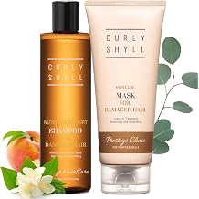 CURLYSHYLL Protein Care Duo | Nutrition Shampoo + Hair Cure Mask | Strengthen & Restore