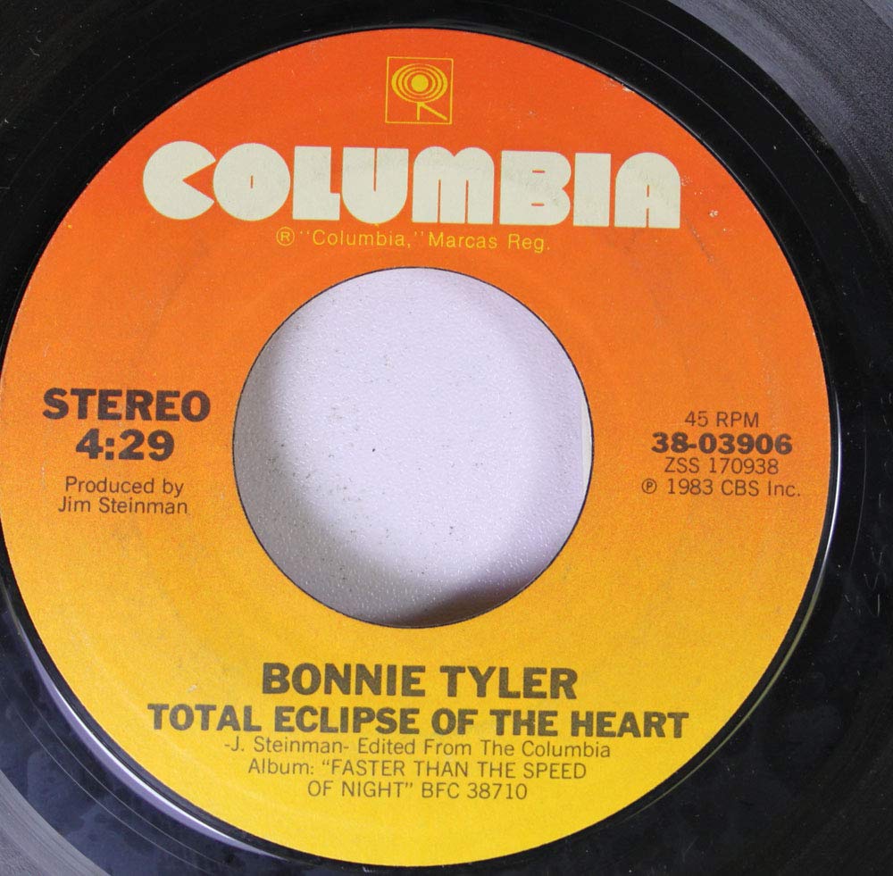 BONNIE TYLER 45 RPM TOTAL ECLIPSE