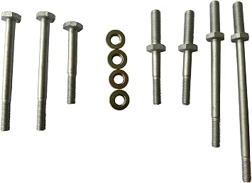 Water Pump Bolt Kit Compatible with 1979-1993 Ford MUSTANG 5.0 L 302 Engine