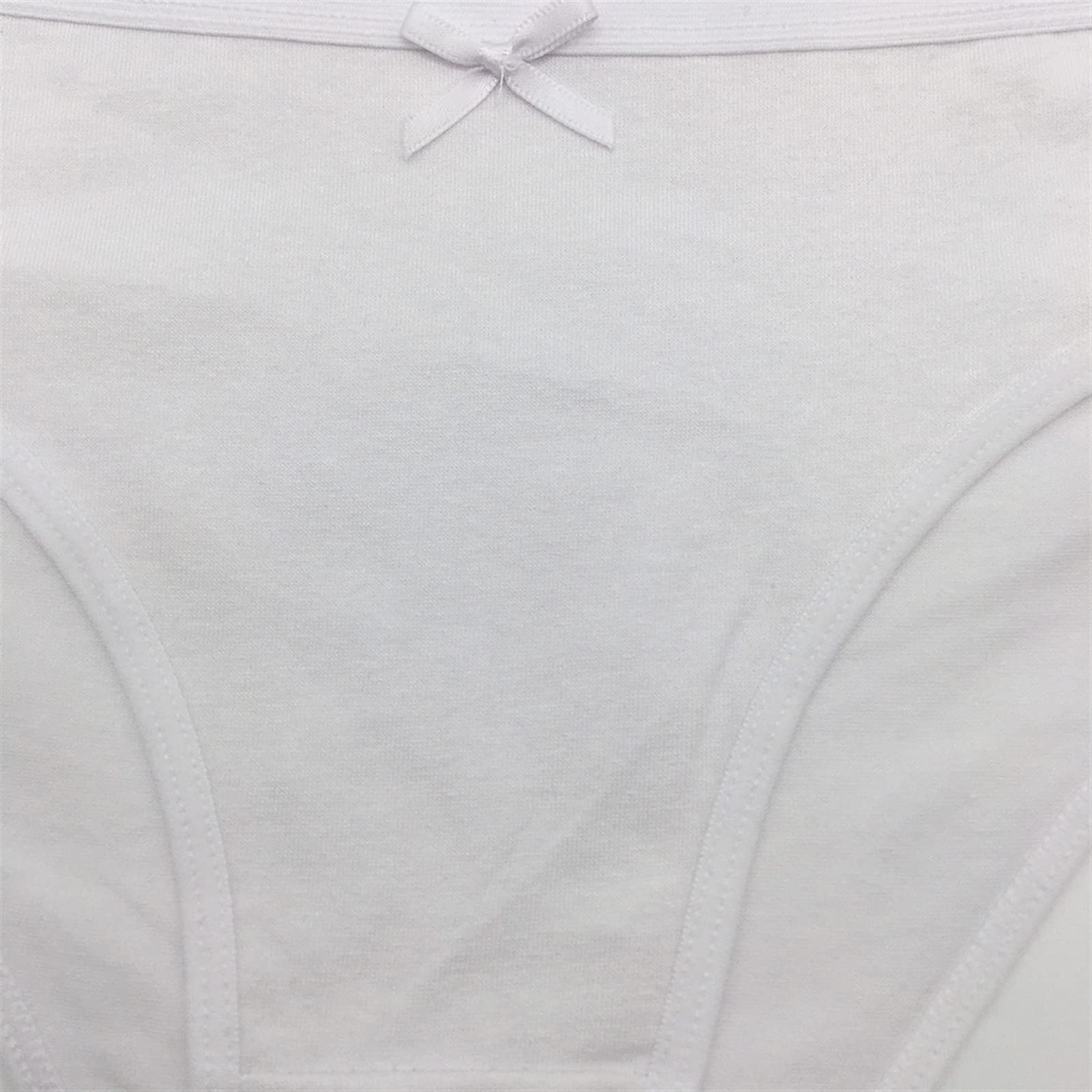 Mutande Bikini Slip 10 Pezzi/Set da Donna Mutandine di Cotone for Donne Biancheria Intima più Dimensioni M-XXL Sievi Slip di Gril Sexy di Lingerie Sexy Casual (Color : White, Size : XXL)