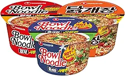 Kit Kpop Food Macarrão Lamen Bowl Noodle Coreano - 3 Sabores