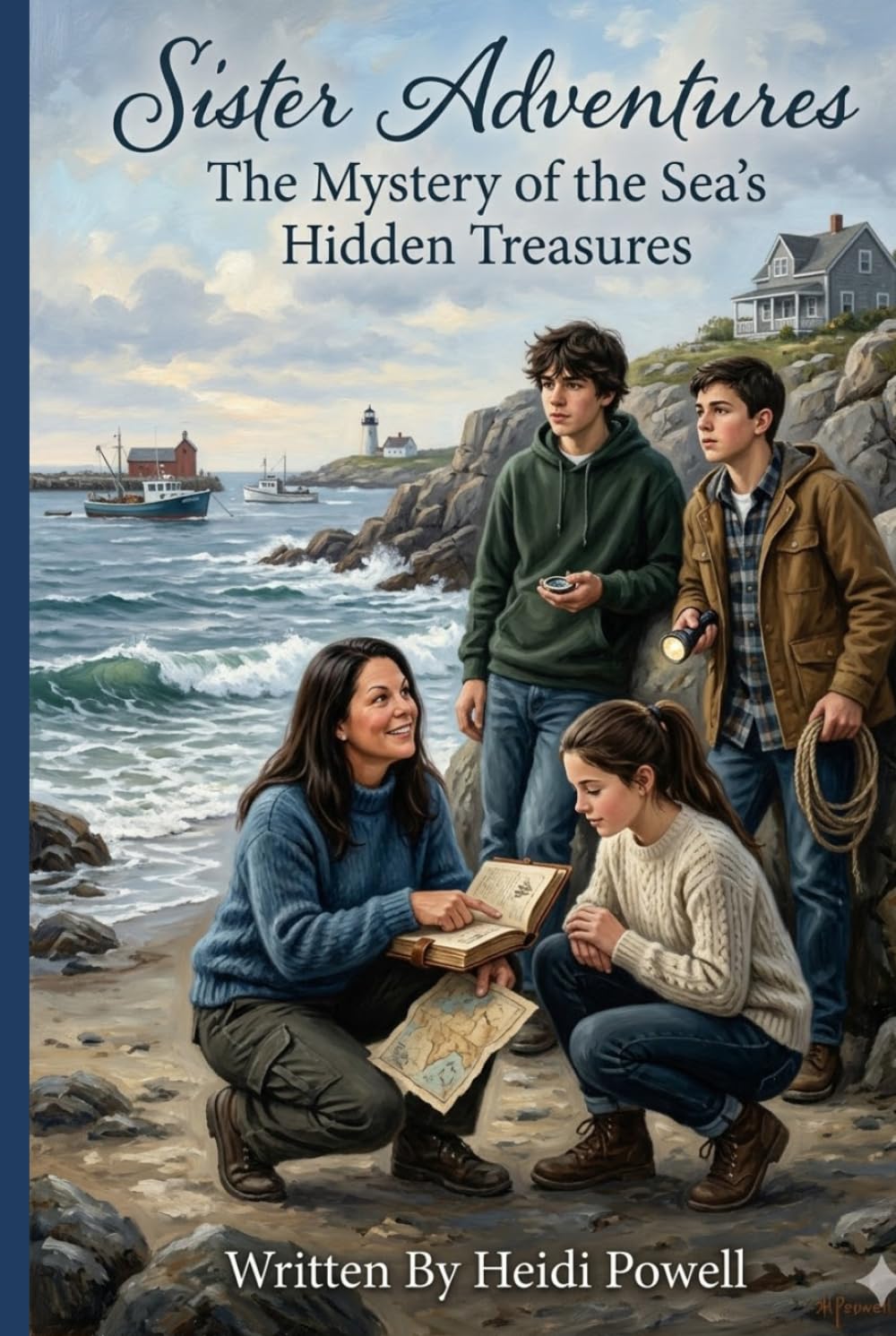 Sister Adventures: The Mystery of the Sea's Hidden Treasures: "Whispers of the Waves: A Tale of Treasure and Togetherness"
