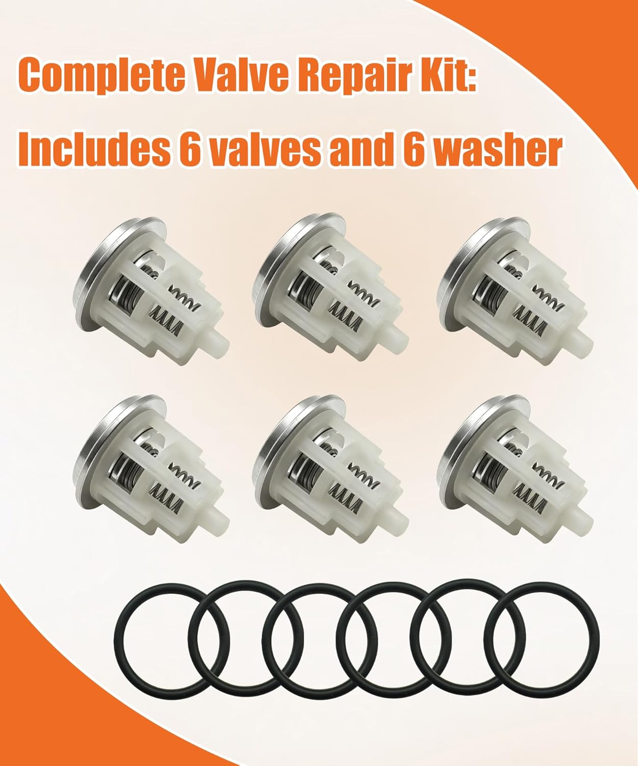 Washer Pump Check Valves Fits for General Pump/Interpump TSF66 TSF1819 TSF2221 TSF2021 TSF2421 TSF2219 Series Replace Kit169