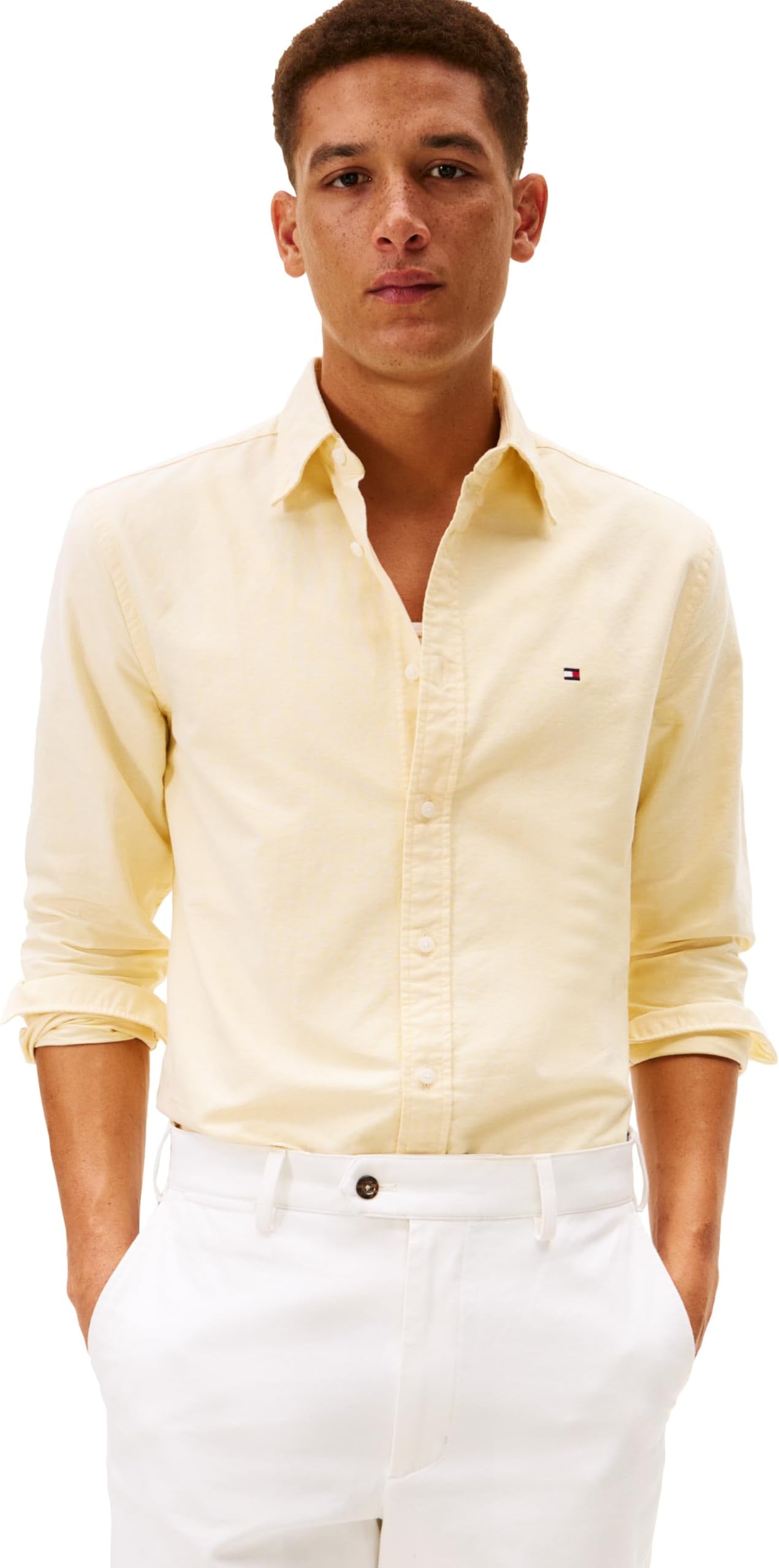 Men's Long Sleeve Oxford Shirts in Regular Fit, Men's Button Down Shirts, Also Available in Big and Tall