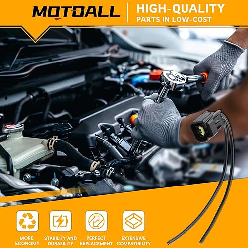 Miniatura 2 de MOTOALL Conector de bobina de encendido, arnés de cables de conexión, telar de cableado de 2 vías para Ford 4.6L 5.4L 6.8L 1991-2011 y Lincoln Mazda