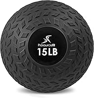 Vista 12 de ProsourceFit Slam Medicine Balls 5, 10, 15, 20, 25, 30, 50lbs Smooth and Tread Textured Grip Dead Weight Balls for Strength and Conditioning Azul