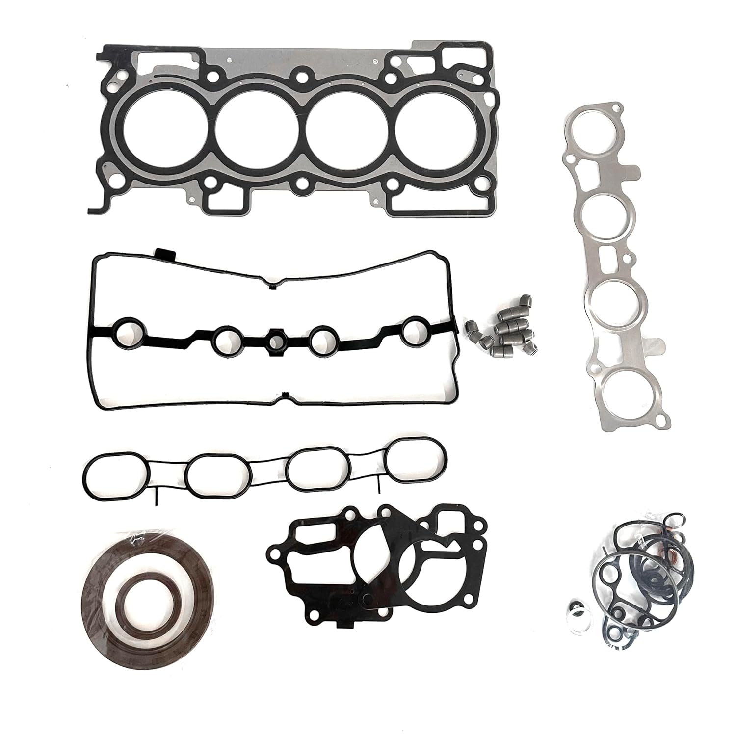 MR20DE L33Z J10Z T70 VN11J VN10F Engine Overhaul Full Set 10101-EN228 A0101-EN287 Complete Head Gasket Kit Compatible for Nissan Qashqai X-Trail (T31) Car Spare Parts